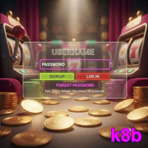 Primeiro acesso e validação segura da conta k8b