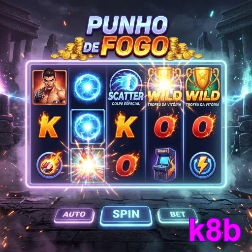 Tela de login seguro na plataforma k8b com suporte